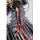 Strawberry Witch Alice Check Clock Flutter Sleeve JSK